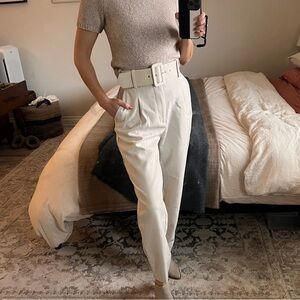 Zara Pants with Belt